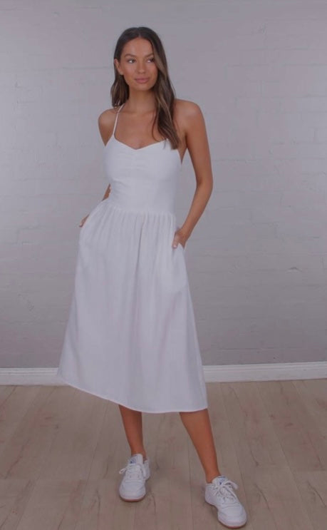 M’assié Dress | White