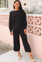 Load image into Gallery viewer, NEW | Karlee Knit Lounge Pant Black
