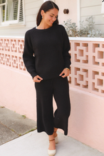 Load image into Gallery viewer, NEW | Karlee Knit Lounge Pant Black
