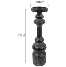 Load image into Gallery viewer, PRE ORDER || NERO BOLD PILLAR CANDLEHOLDER 11X43CM
