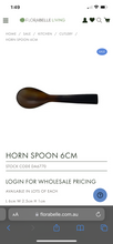 Load image into Gallery viewer, HORN SPOON | Assorted sizes
