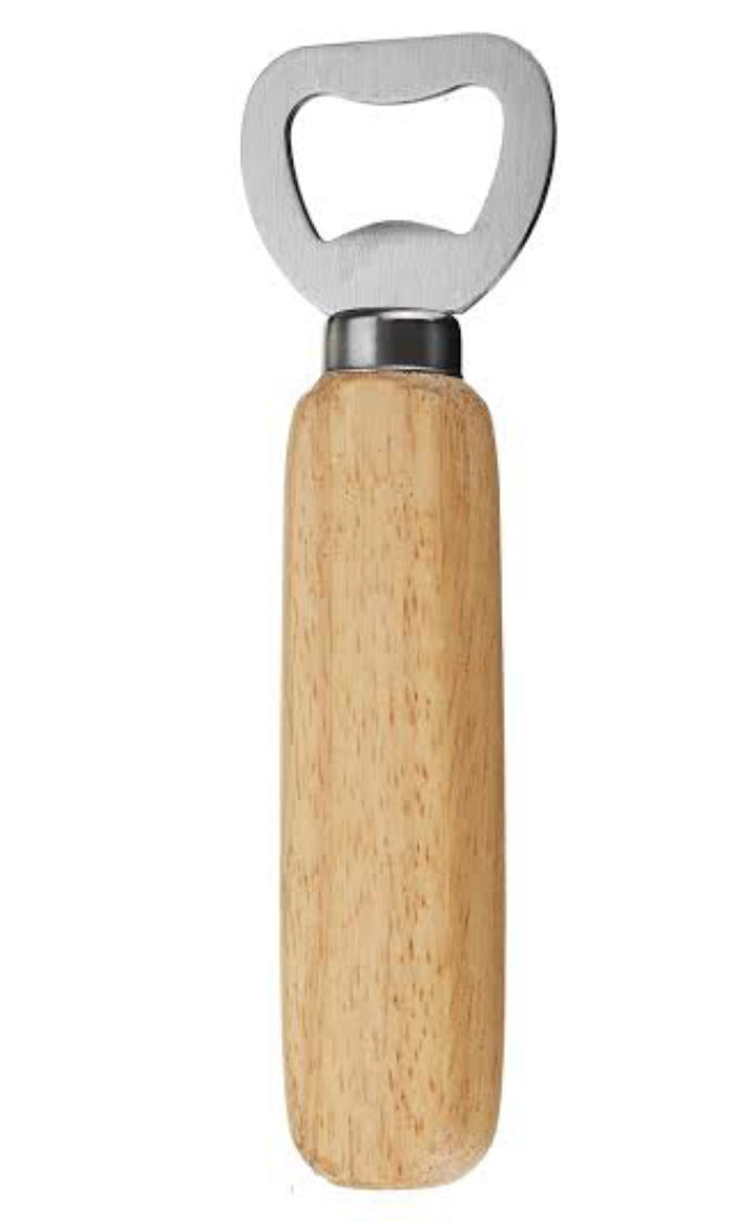 Wooden Handle bottle top opener