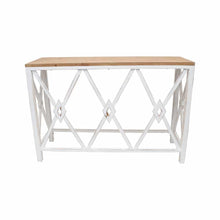 Load image into Gallery viewer, HAMPTONS GEOMETRIC CONSOLE TABLE 120X40X80CM
