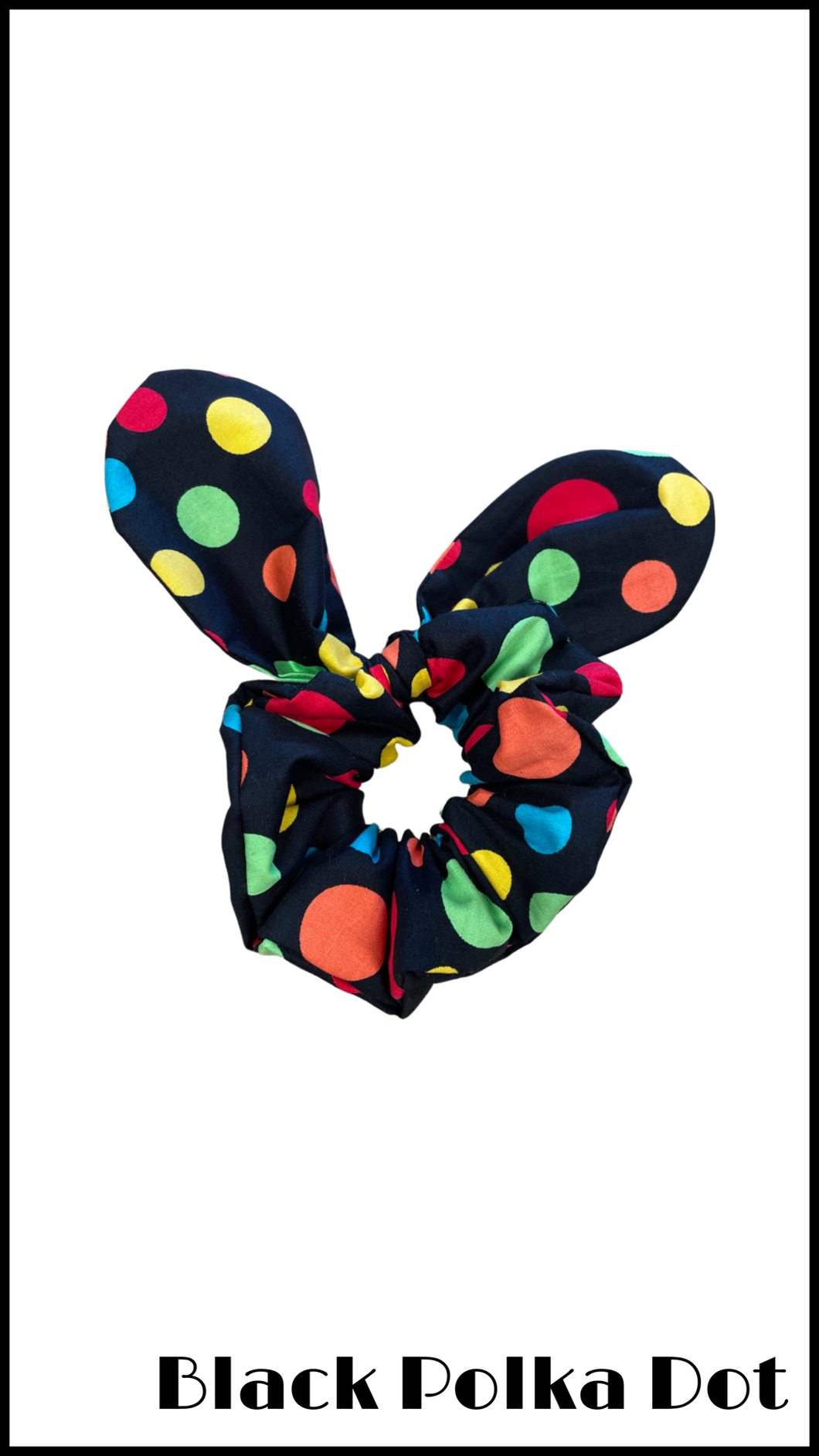 Dot Bow Scrunchies - Exclusive