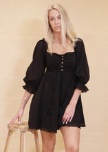 Load image into Gallery viewer, SALE | Gypsy Dress | Black |$30.00
