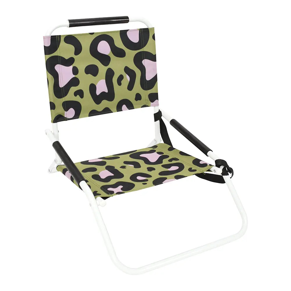 Beach Chair – Ocelot Pink Khaki